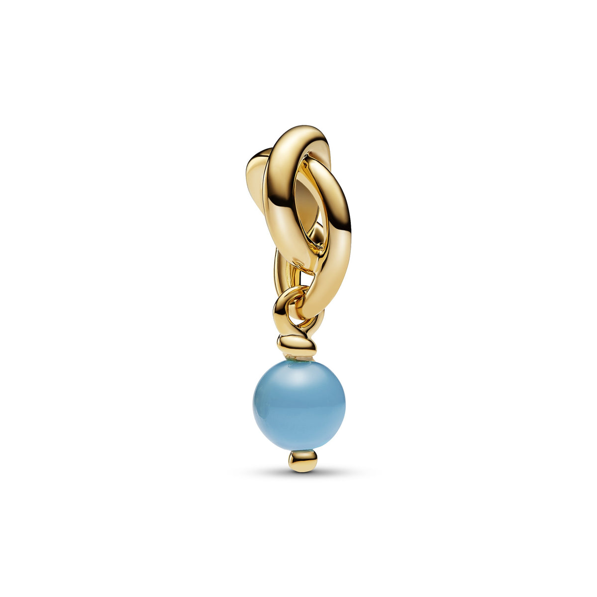 Pandora Moments Charm Pendant Cercle de l'Éternité Bleu Turquoise 763462C12