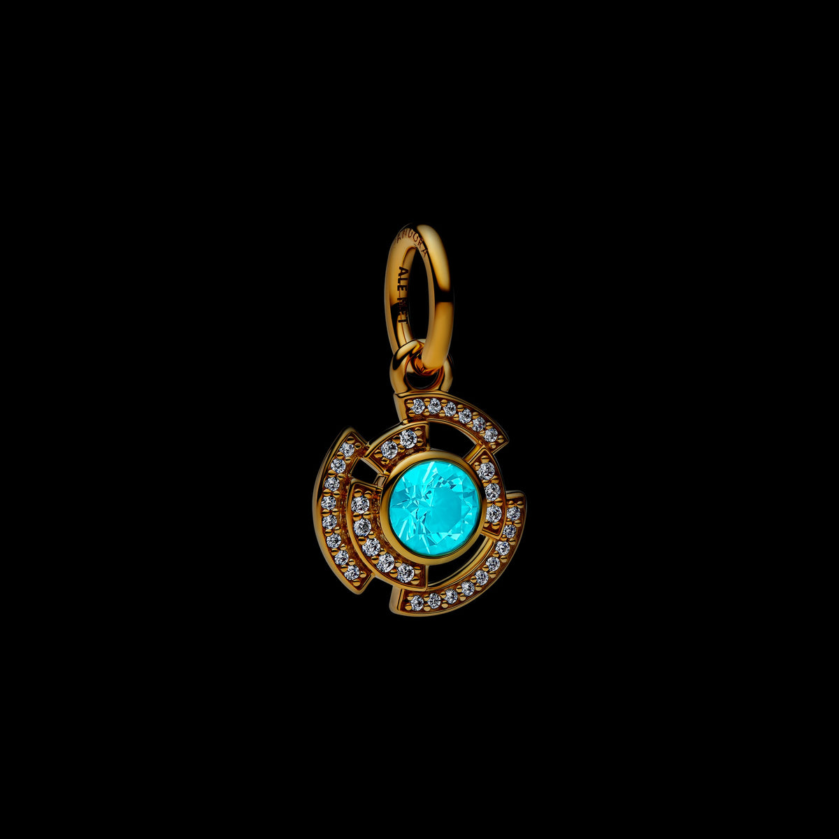 Pandora Marvel Charm Pendant Marvel Iron Man Réacteur Arc 764216C01