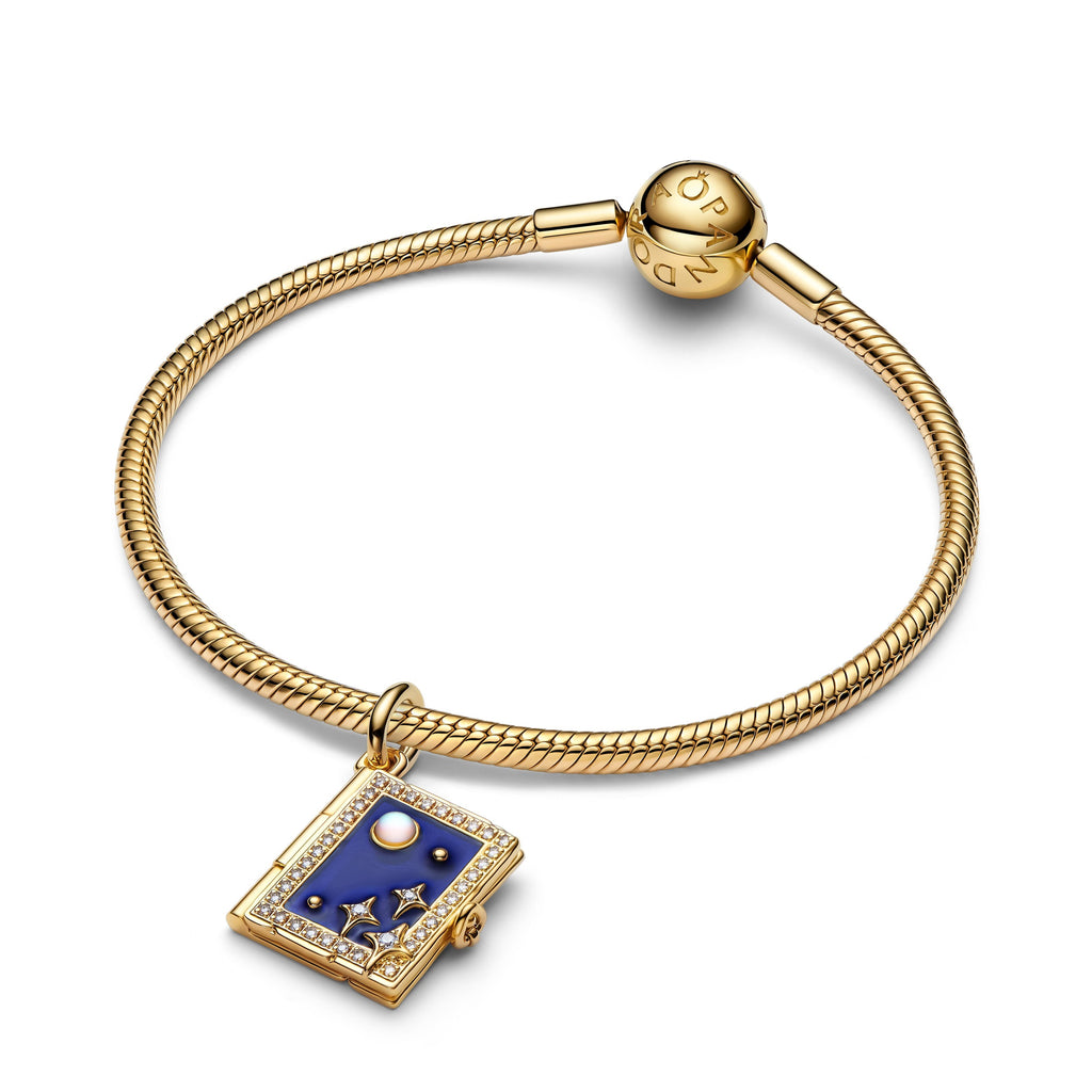 Pandora Moments Charm Pendant Livre Magique Gravable 765049C01