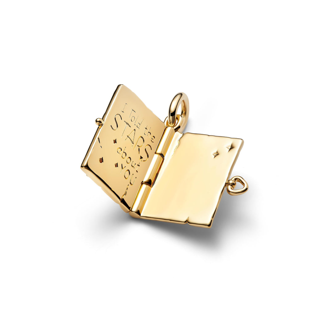 Pandora Moments Charm Pendant Livre Magique Gravable 765049C01
