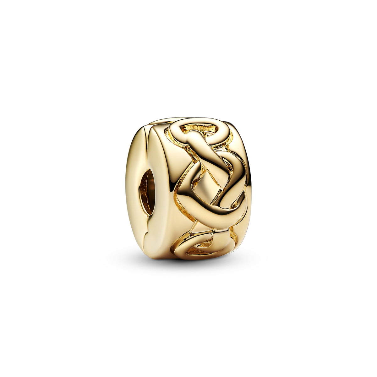 Pandora Moments Charm Clip Cœurs Noués 768035C00