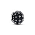 Pandora Moments Charm Rond Pavé Noir Scintillant 792630C04