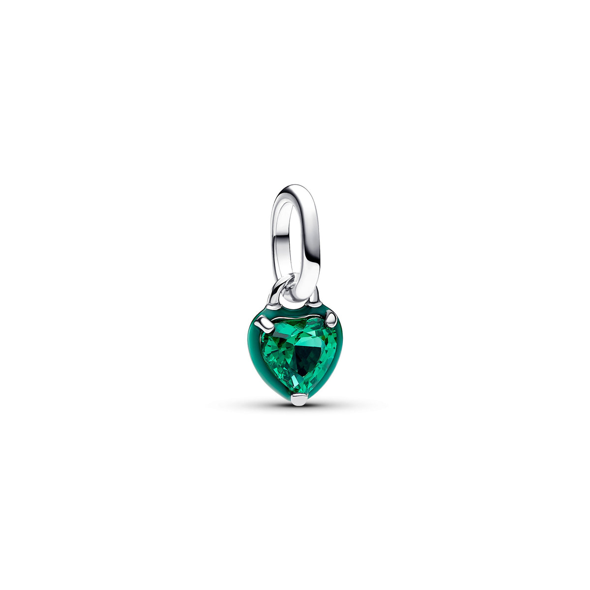Pandora ME Mini Charm Pendant Cœur Chakra Vert 793042C03