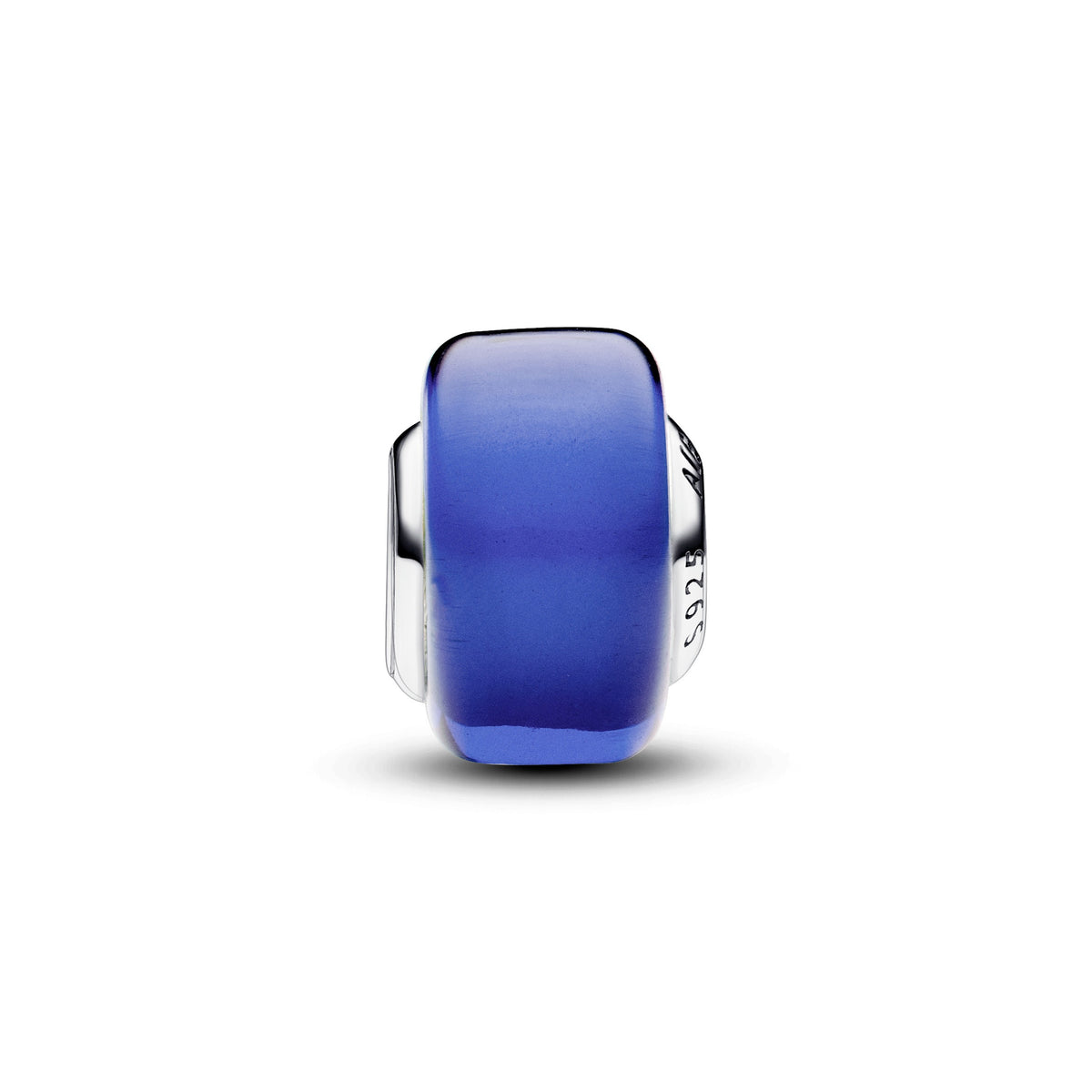 Pandora Moments Mini Charm en Verre de Murano Bleu 793105C00