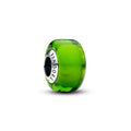 Pandora Moments Mini Charm en Verre de Murano Vert 793106C00