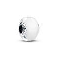 Pandora Moments Mini Charm en Verre de Murano Blanc 793118C00