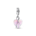 Pandora Moments Charm Pendant Cœur Opalescent Mum (Maman) 793202C01