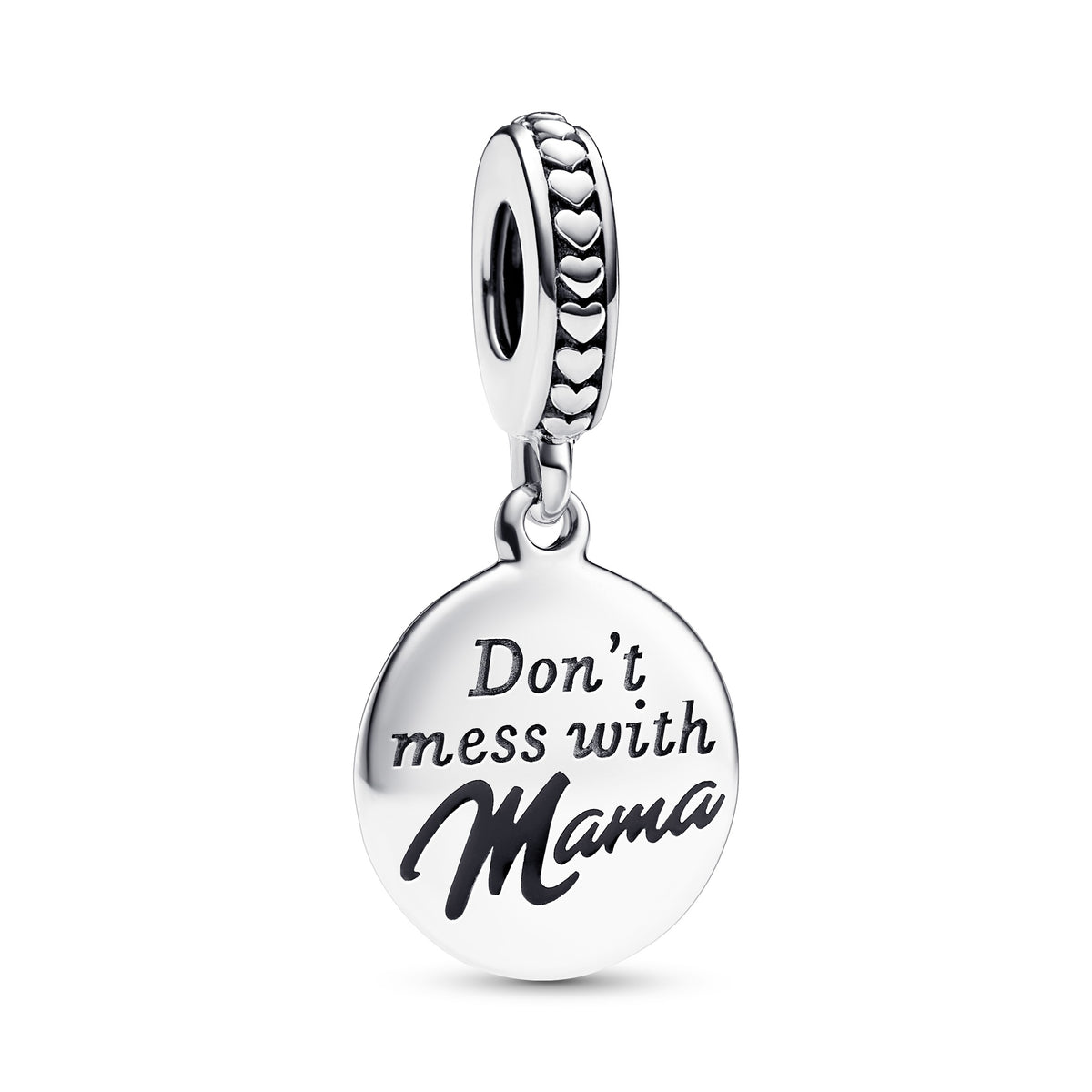 Pandora Moments Charm Pendant Gravable Mama 793204C01