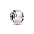 Pandora Moments Charm Verre de Murano Rose Encerclé 793241C00