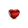 Pandora Moments Charm Cœur Rouge Métallique 793337C02