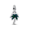 Pandora Moments Charm Pendant Palmier Vert Opalescent 793352C01