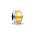 Pandora Moments Mini Charm en Verre de Murano Doré 793353C00