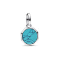 Pandora ME Mini Charm Médaillon Gravable Turquoise 793388C01