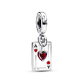 Pandora Disney Charm Pendant Double Les Méchants de Disney Reine de Cœur 793420C01