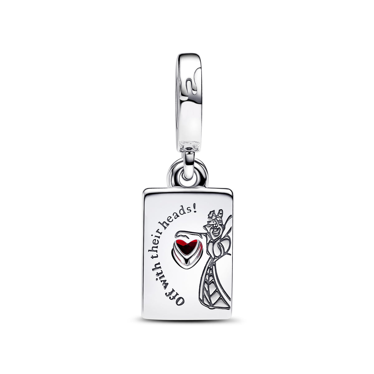 Pandora Disney Charm Pendant Double Les Méchants de Disney Reine de Cœur 793420C01