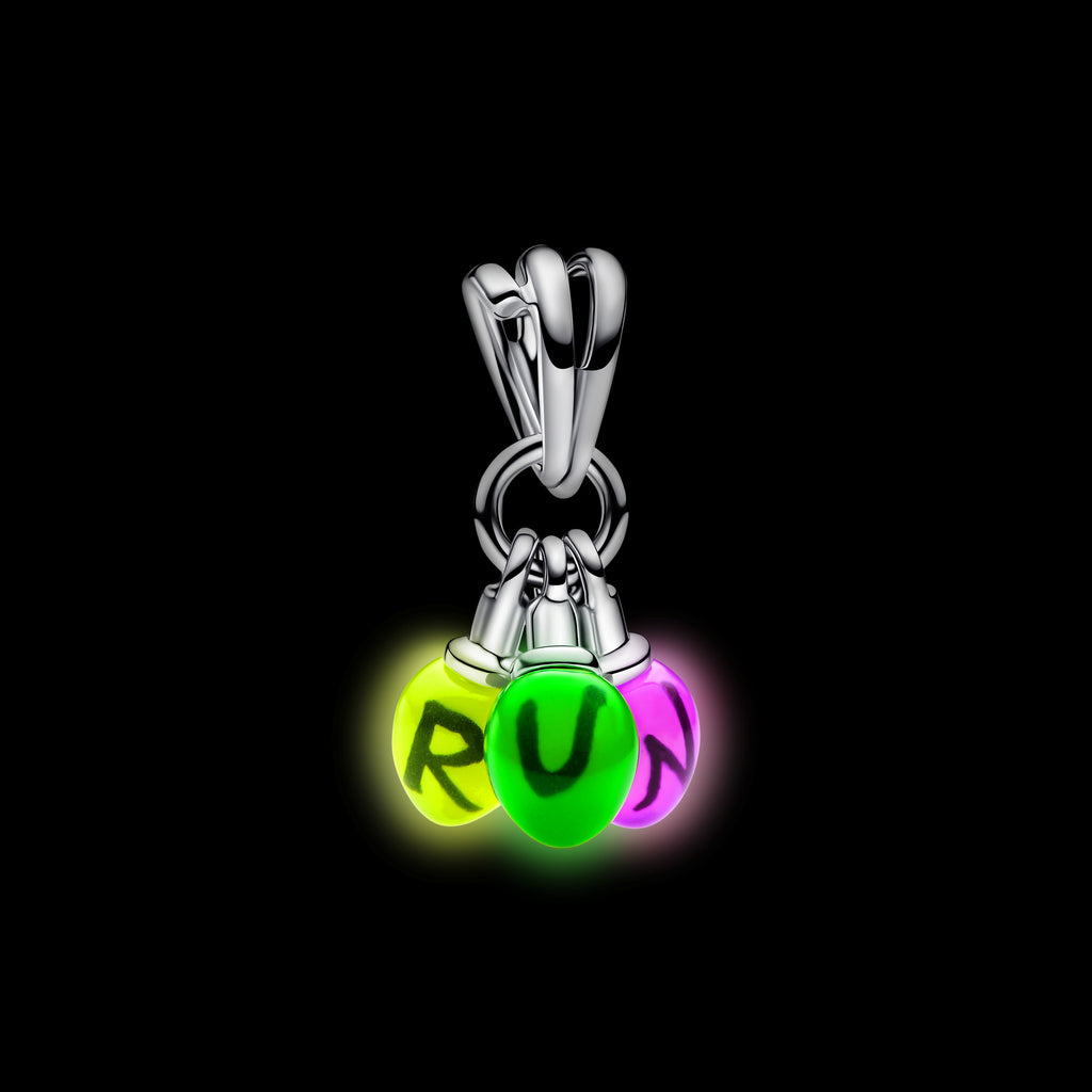 Pandora Stranger Things Charm Pendant Stranger Things Run Phosphorescent 793568C01