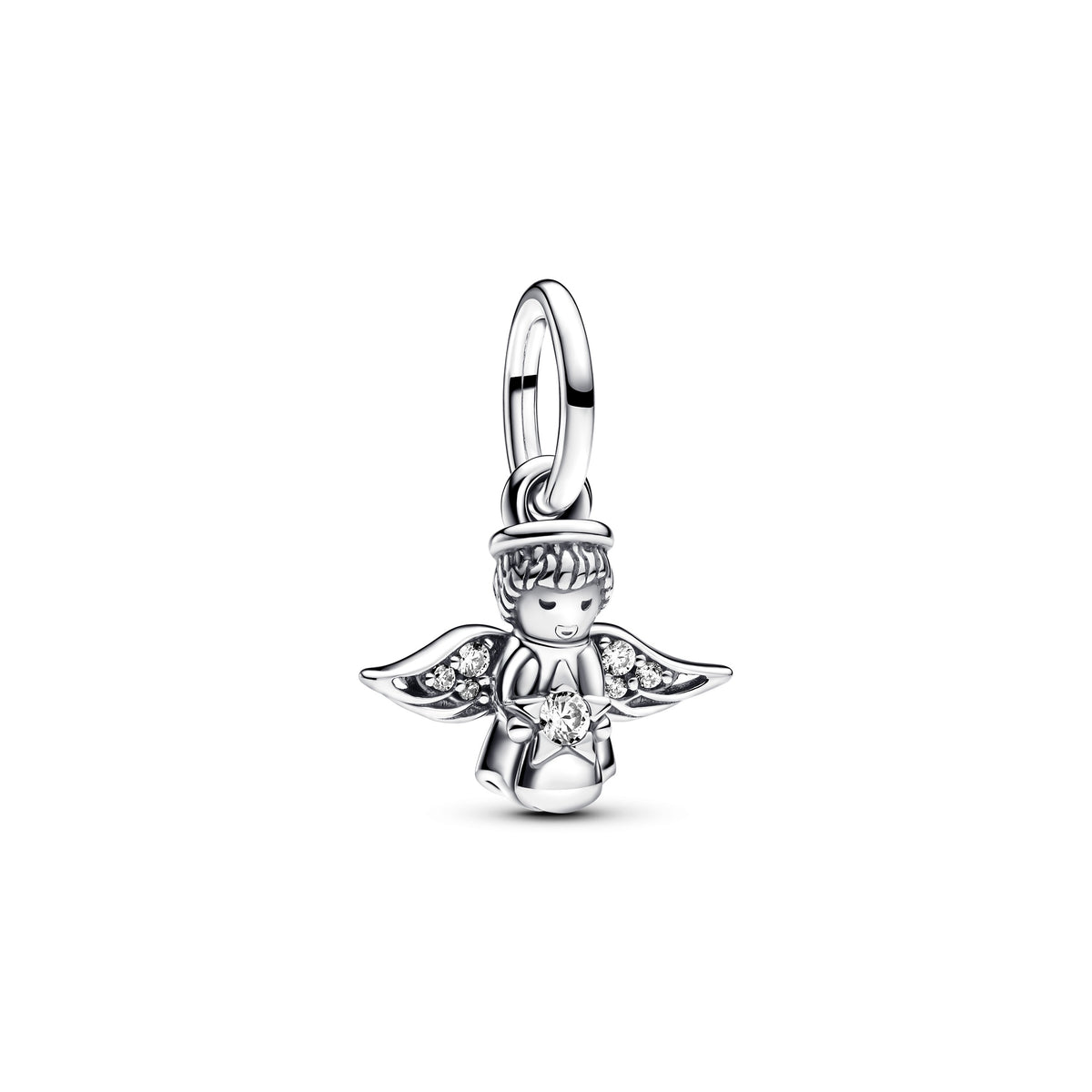 Pandora Moments Charm Pendant Ange Scintillant 793598C01