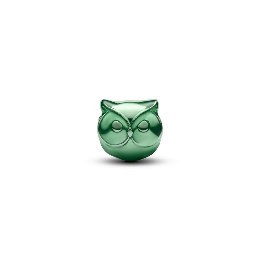 Pandora Moments Mini charm Hibou Vert 794900C01