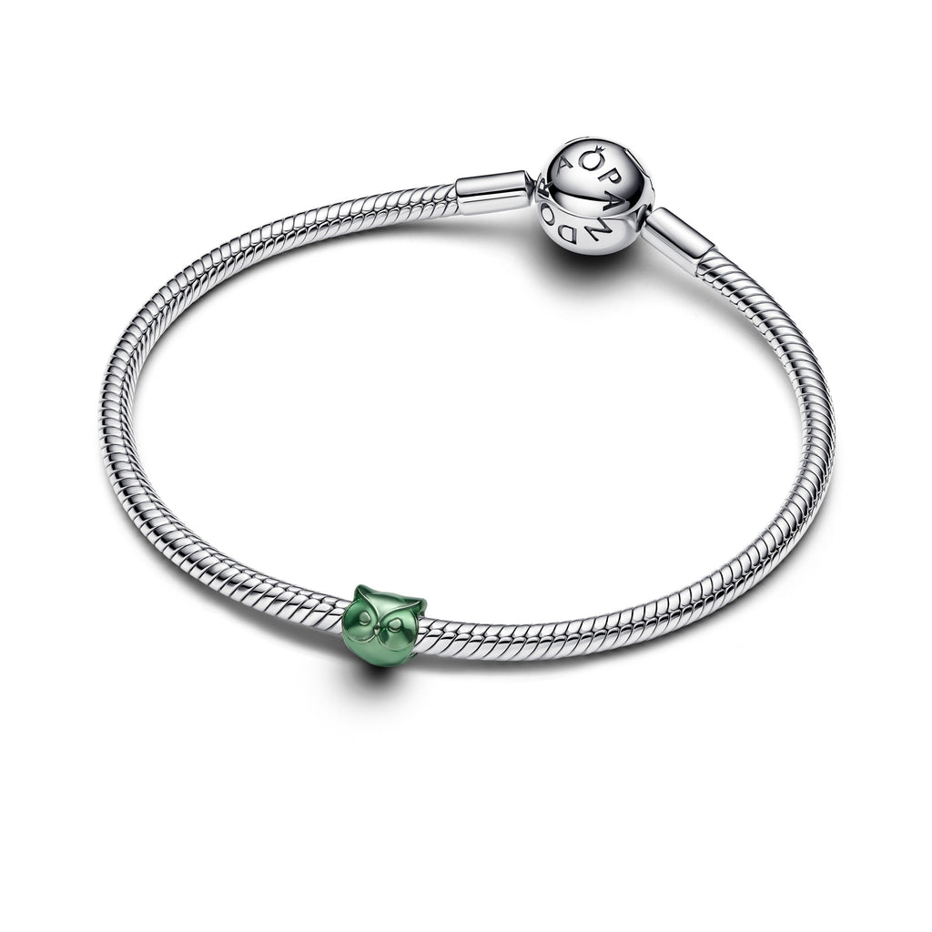 Pandora Moments Mini charm Hibou Vert 794900C01