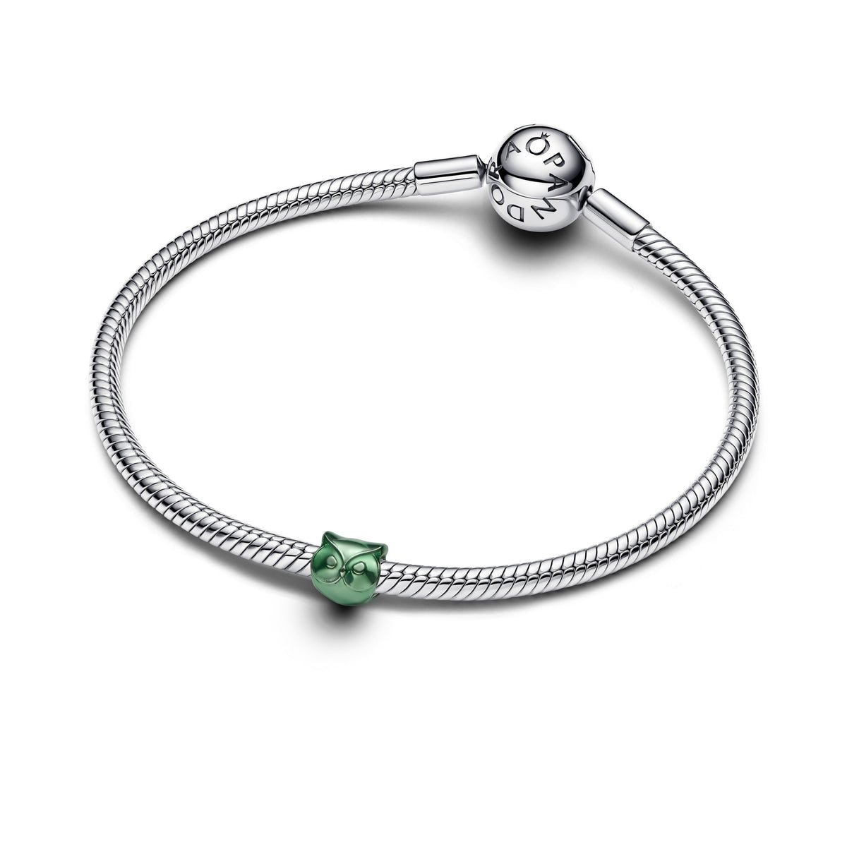 Pandora Moments Mini charm Hibou Vert 794900C01